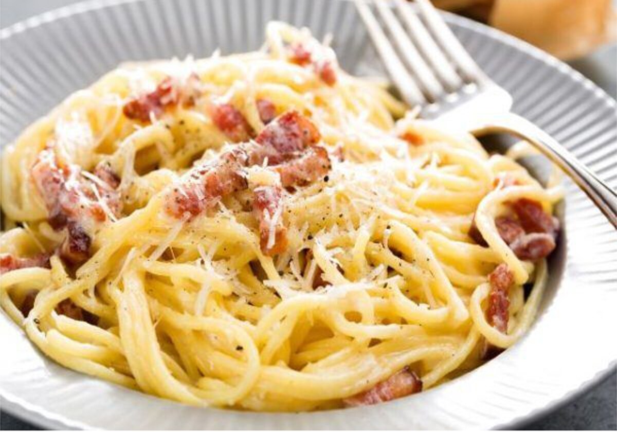 Receta De Espaguetis Carbonara Con Bacon Y Nata El Norte De Castilla